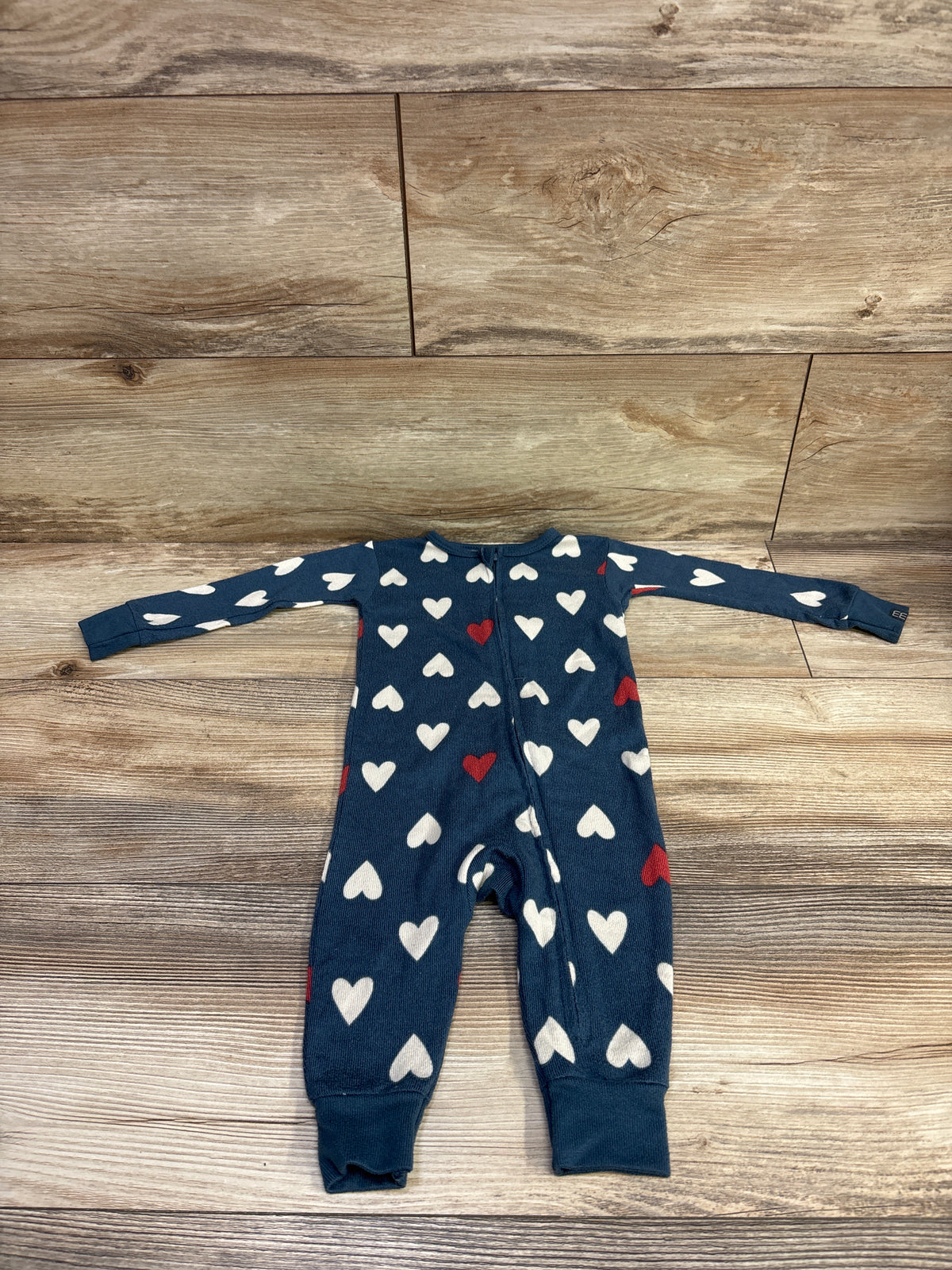 Modern Moments Footless Sleeper Blue sz 12m