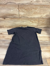 H&M Unicorn Shirt Dress Grey sz 5/6T