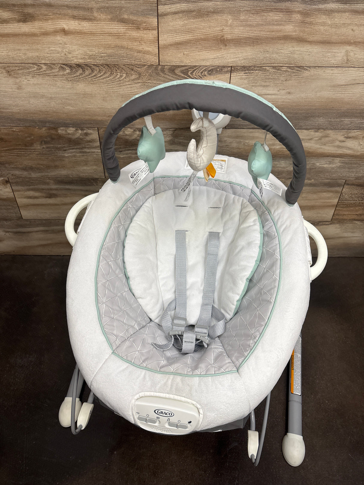Graco Soothe 'n Sway LX Swing with Portable Bouncer in Derby