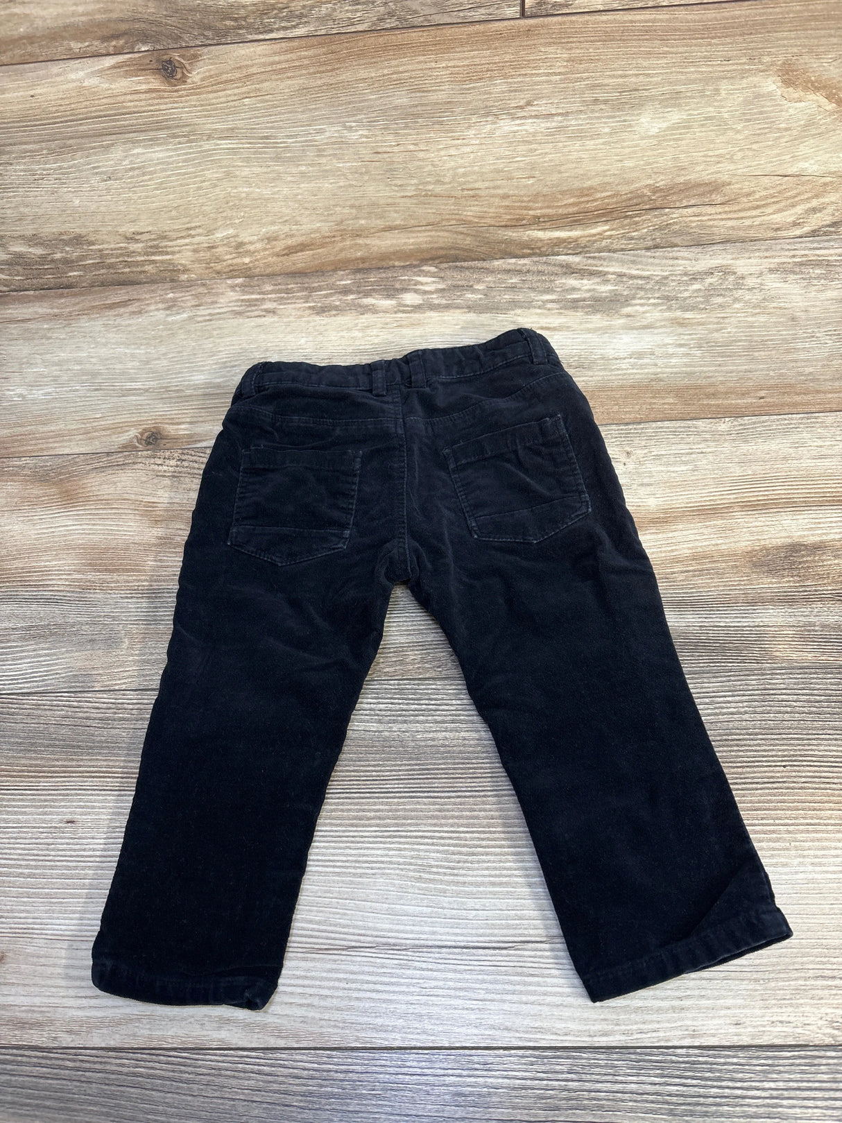 Zara Baby Velour Jeans Black sz 12-18m