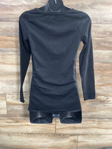 Bumpstart Ruched Shirt Black sz Small