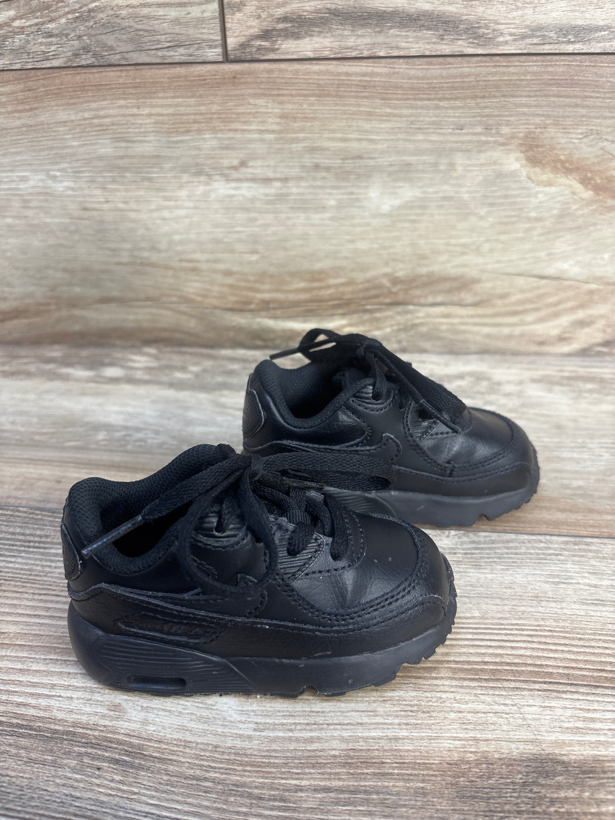 Nike Air Max 90 TD 'Triple Black' Sneakers sz 5c