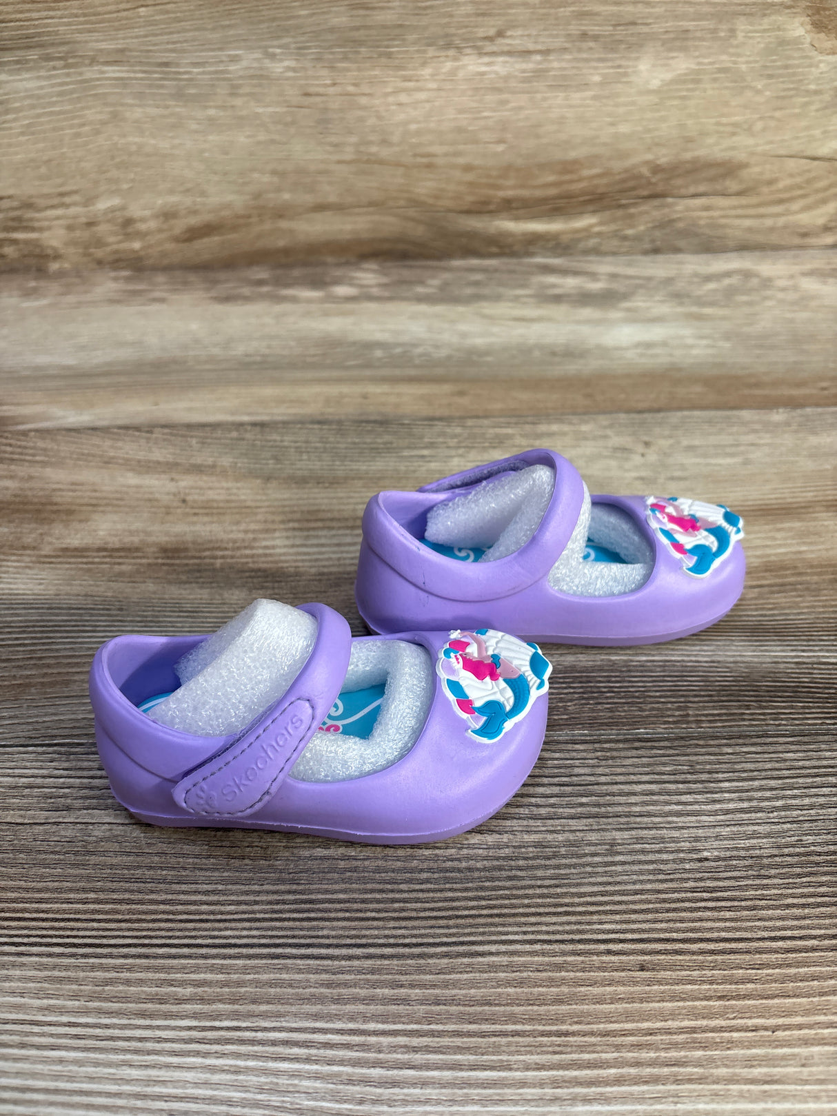 NWOT Skechers Mermaid Mary Jane Water Shoes Purple sz 5c