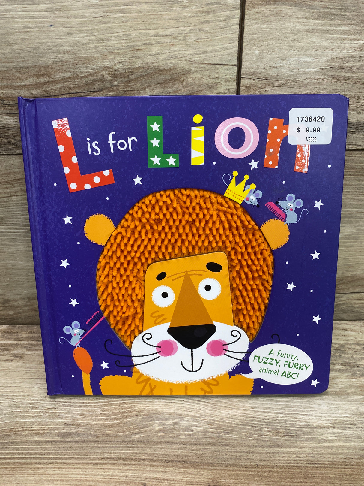 L Is for Lion Touch & Feel Board Book