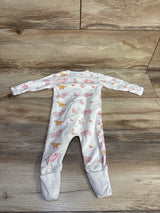 M+A by Monica + Andy Wild Animal Sleeper White sz 0-3m