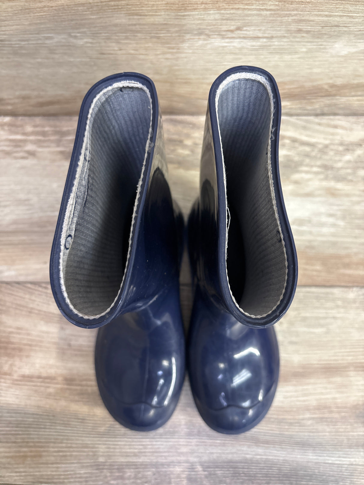 Wonder Nation Rain Boots Navy sz 13c