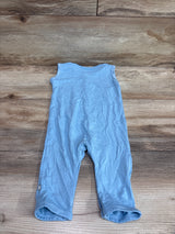 Kyte Baby Sleeveless Snap Jumpsuit in Blue sz 12-18m