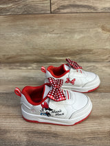 Disney Baby Minnie Mouse Bow Sneakers White sz 6c