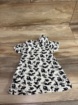 Kate Quinn Bamboo Dragon Print Dress White sz 3-6m