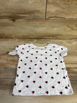 NEW Disney Junior Minnie Mouse Shirt White sz 5T