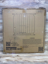 NEW BalanceFrom Easy Walk-Thru Safety Gate in White