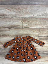 Simple Joys Leopard Print Dress Brown sz 3T