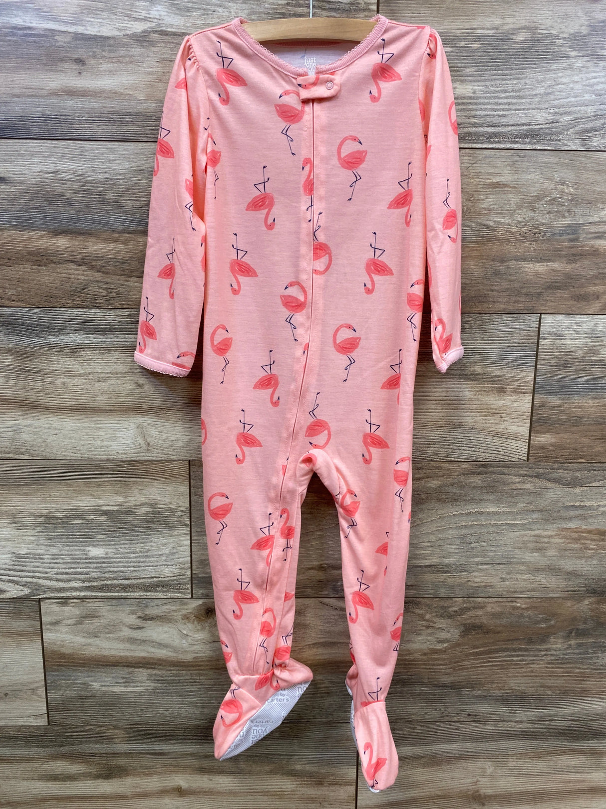Just One You Flamingo Print Sleeper Pink sz 3T - Me n Mommy To Be