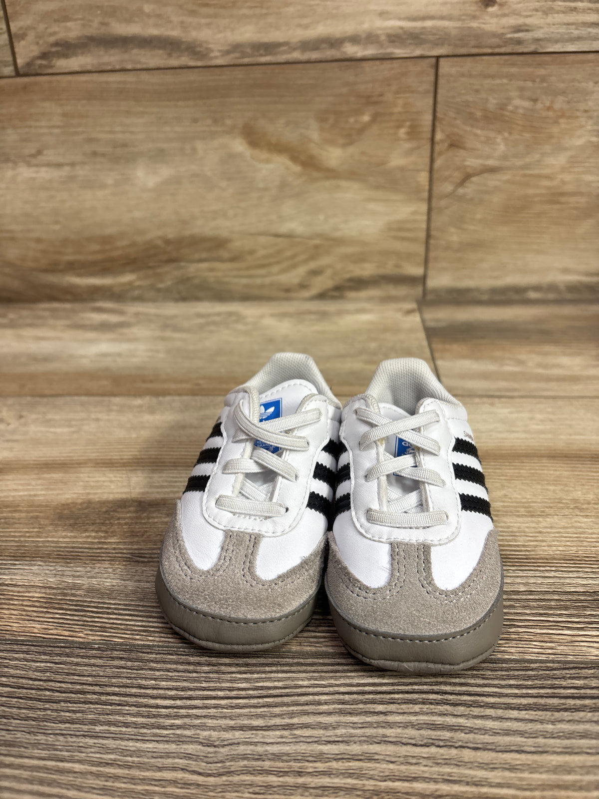 Adidas Samba Crib Shoes White sz 4c