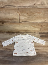 Just One You Long Sleeve Shirt White sz 6m