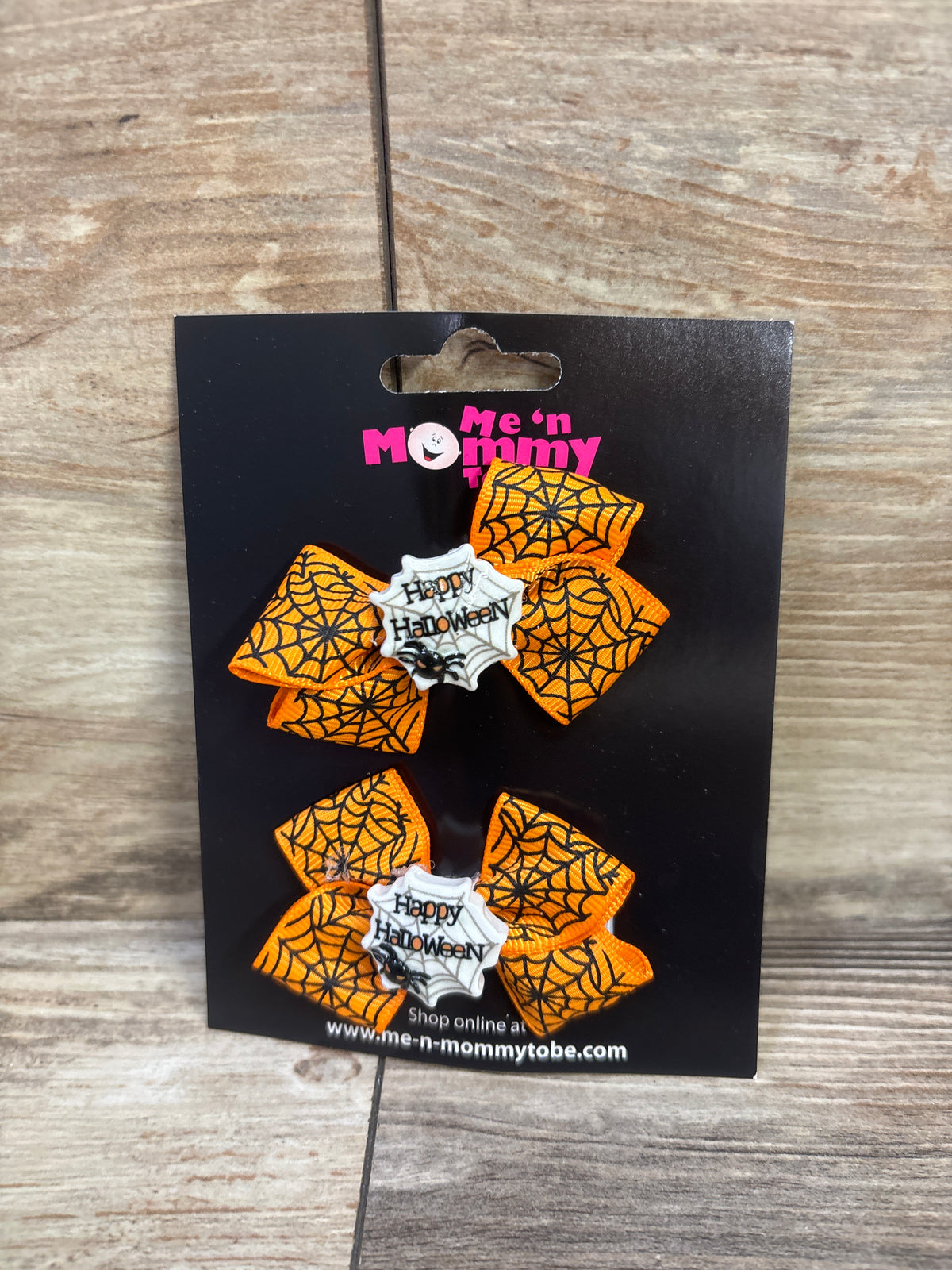 NEW Happy Halloween 2pk Hair Bows