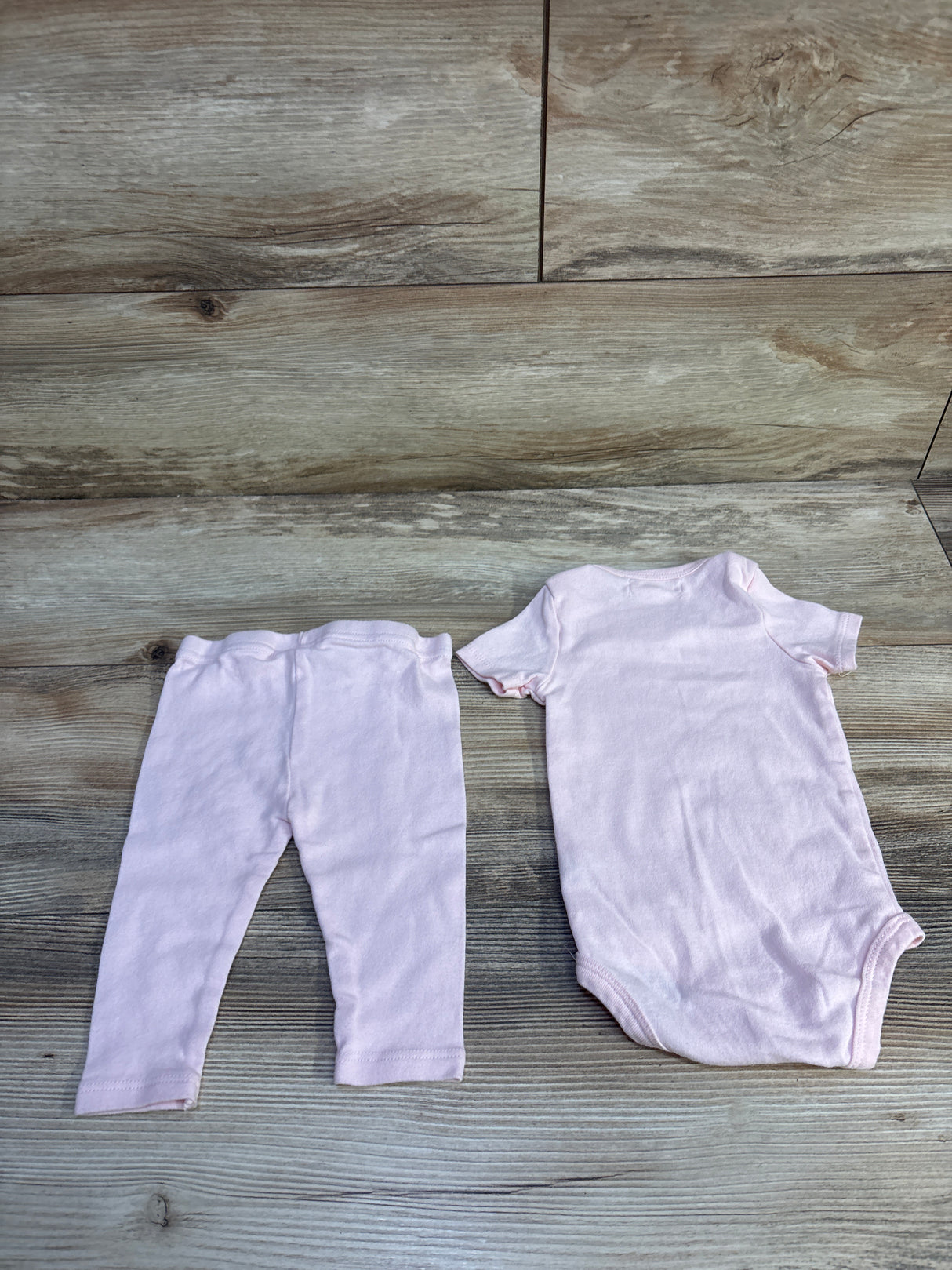 Starting Out 2pc Bodysuit & Pants Set Pink sz 9m