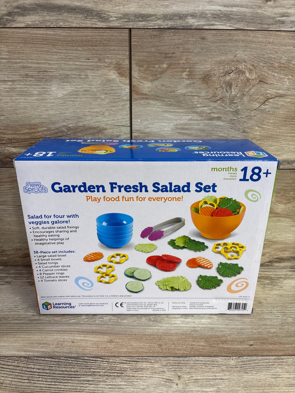 NEW Learning Resources New Sprouts Garden Fresh Salad Set