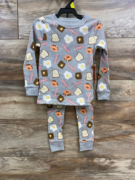 NEW Wonder Nation 2pc Breakfast Pajama Set Grey sz 3T - Me n Mommy To Be