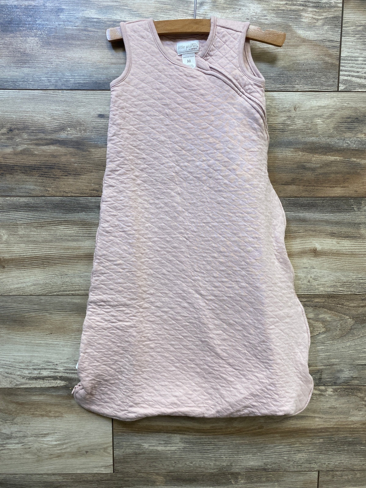 Little Planet Organic Wearable Blanket Pink sz Medium/6-12m
