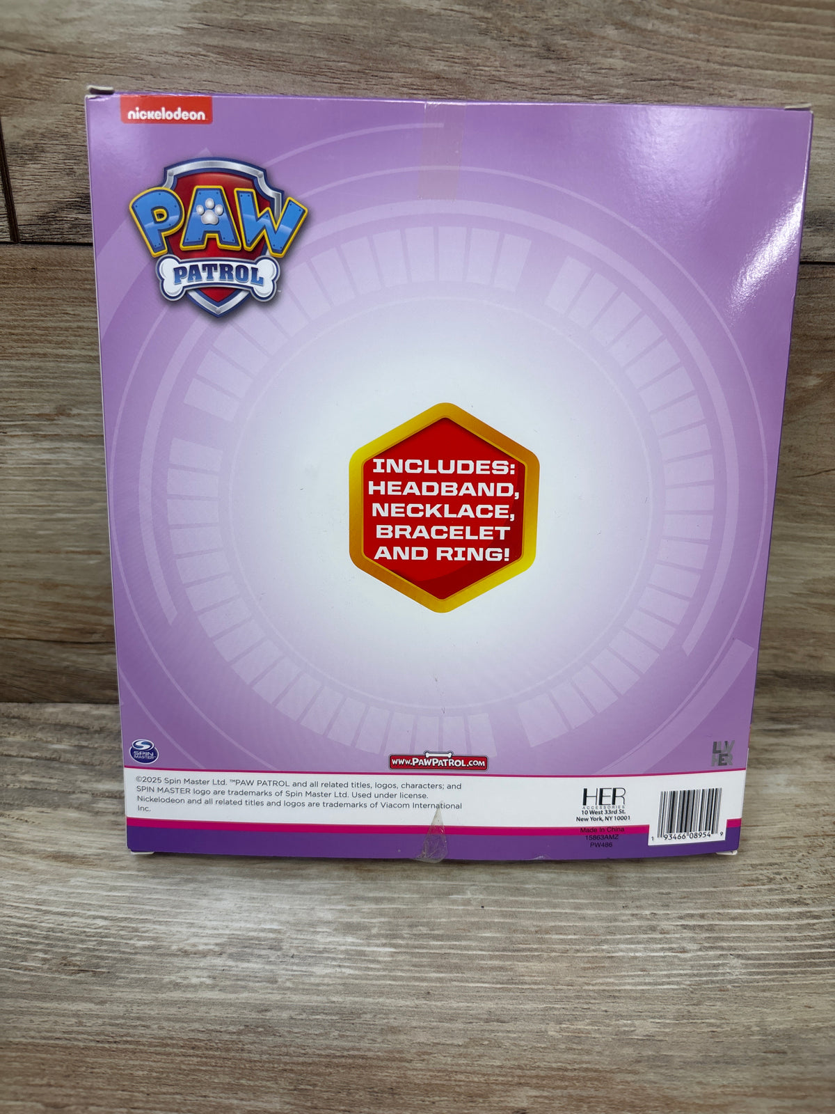 NEW LUV HER Paw Patrol Skye Accessory Set 4pc Ages 3+