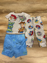 Disney Pixar Toy Story 2pc Pajama Set Grey sz 12m