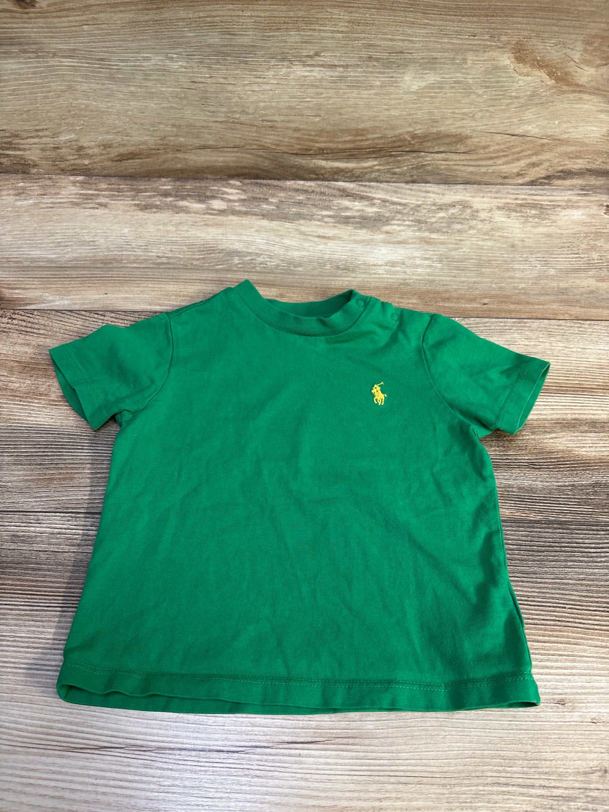 Ralph Lauren Short Sleeve Shirt Green sz 12m