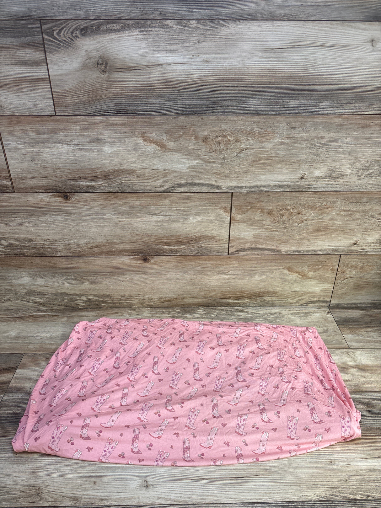 In My Jammers Costal Cowgirl Crib Sheet Pink