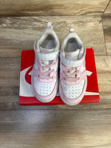 Nike Court Borough Low Recraft TD 'Black/Rose Mousse' sz 9c