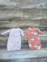 Carter's 2pk Gowns Pink sz Newborn