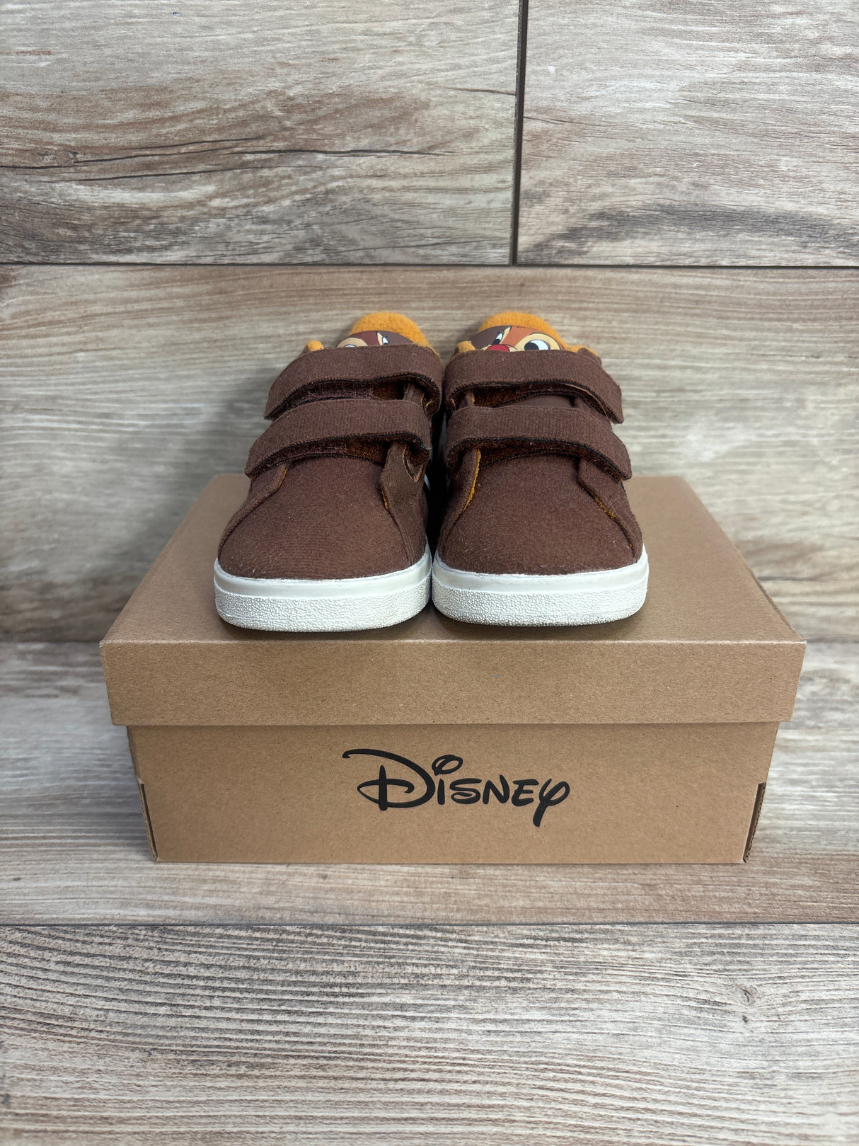 Adidas x Disney Grand Court Chip Sneakers Brown sz 8c