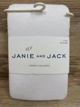NEW Janie & Jack Classic Tights White sz 4-5T