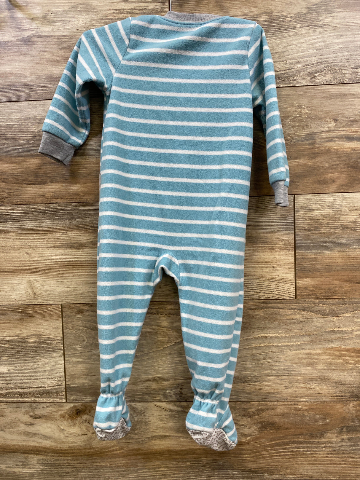 Carter's Striped Blanket Sleeper Blue sz 24m
