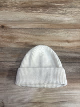 Children's Place Ribbed Knit Beanie White sz 12m-4T
