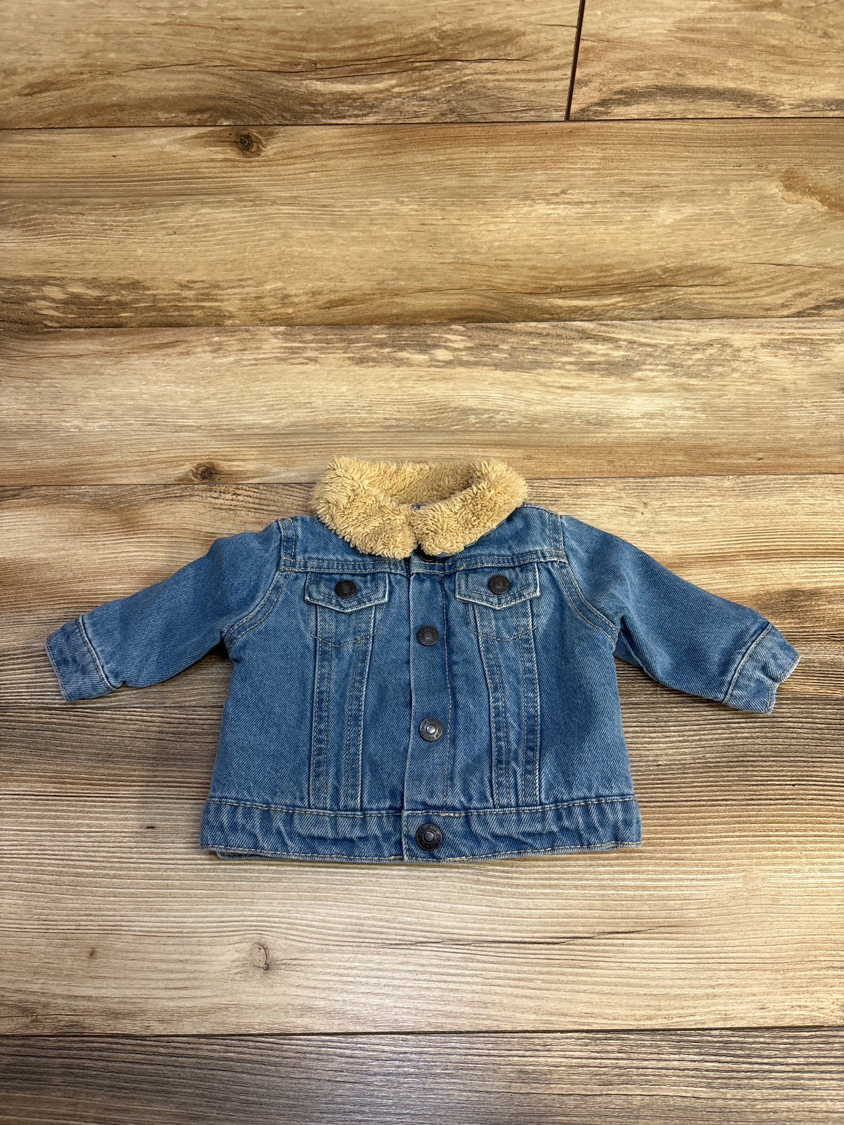 Primark Sherpa Lined Denim Jacket sz 0-3m