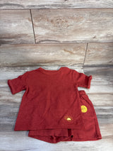 NWOT Cat & Jack 2pc Terry Cloth Shirt & Shorts Set Rust sz 3T