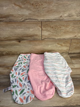 Gilquen 3pk Swaddle Wraps Pink sz 3-6m