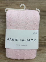 NEW Janie & Jack Tights Pink sz 2-3T
