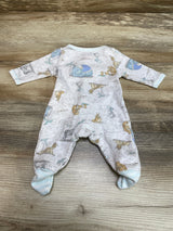 Disney Baby Character Print Sleeper Grey sz Preemie