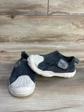 Velour Slip On Sneakers Grey sz 9c - Me n Mommy To Be