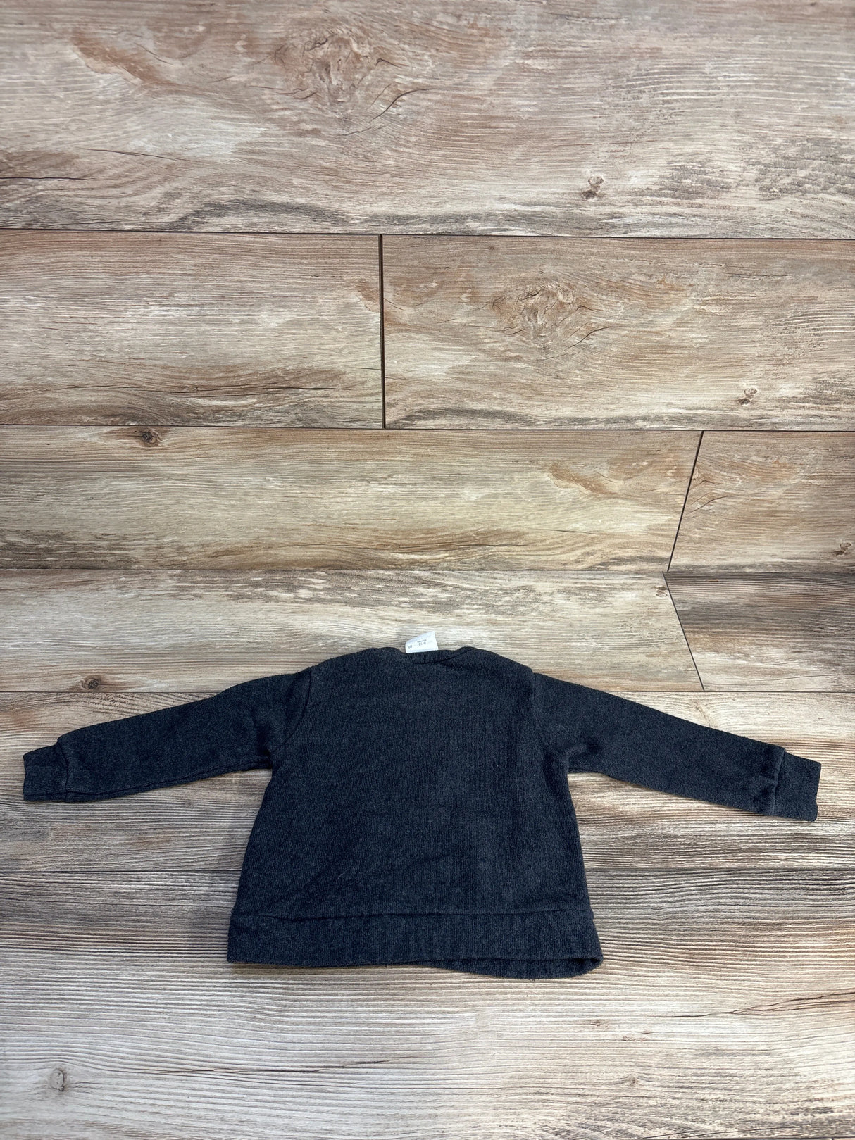 Zara Ruffled Pull Over Sweater Grey sz 9-12m