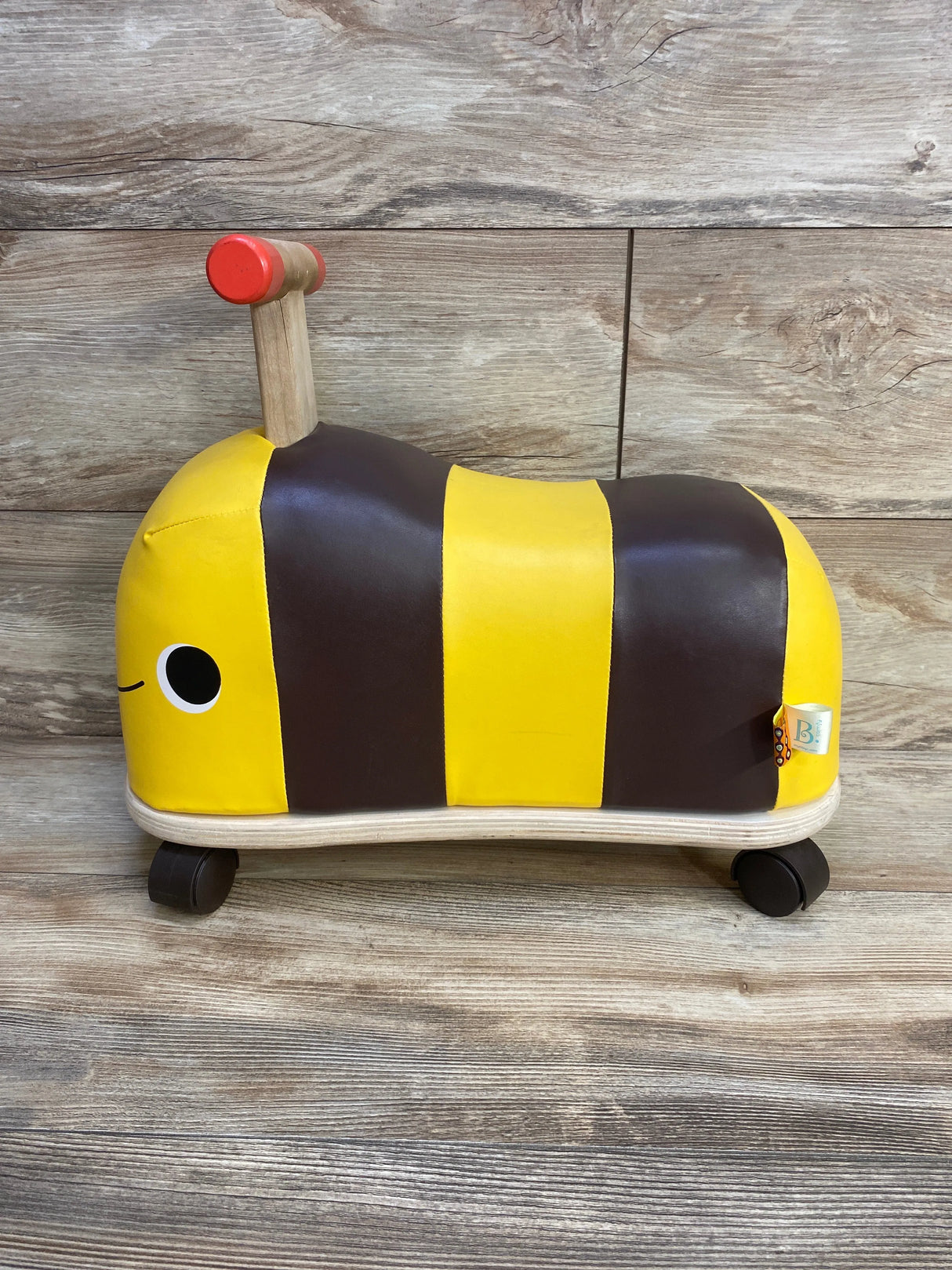 B. toys Wooden Bee Ride-On, Boom Buggy