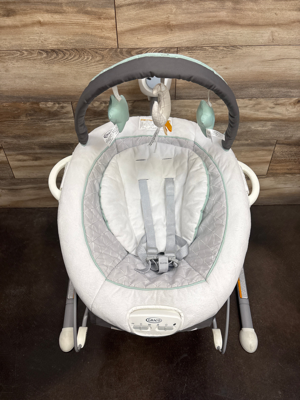 Graco Soothe 'n Sway LX Swing with Portable Bouncer in Derby