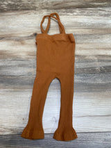 Ribbed Suspender Pants Brown sz 12-18m