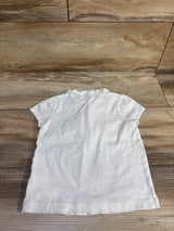 Janie & Jack Ruffle Henley Top White sz 4T