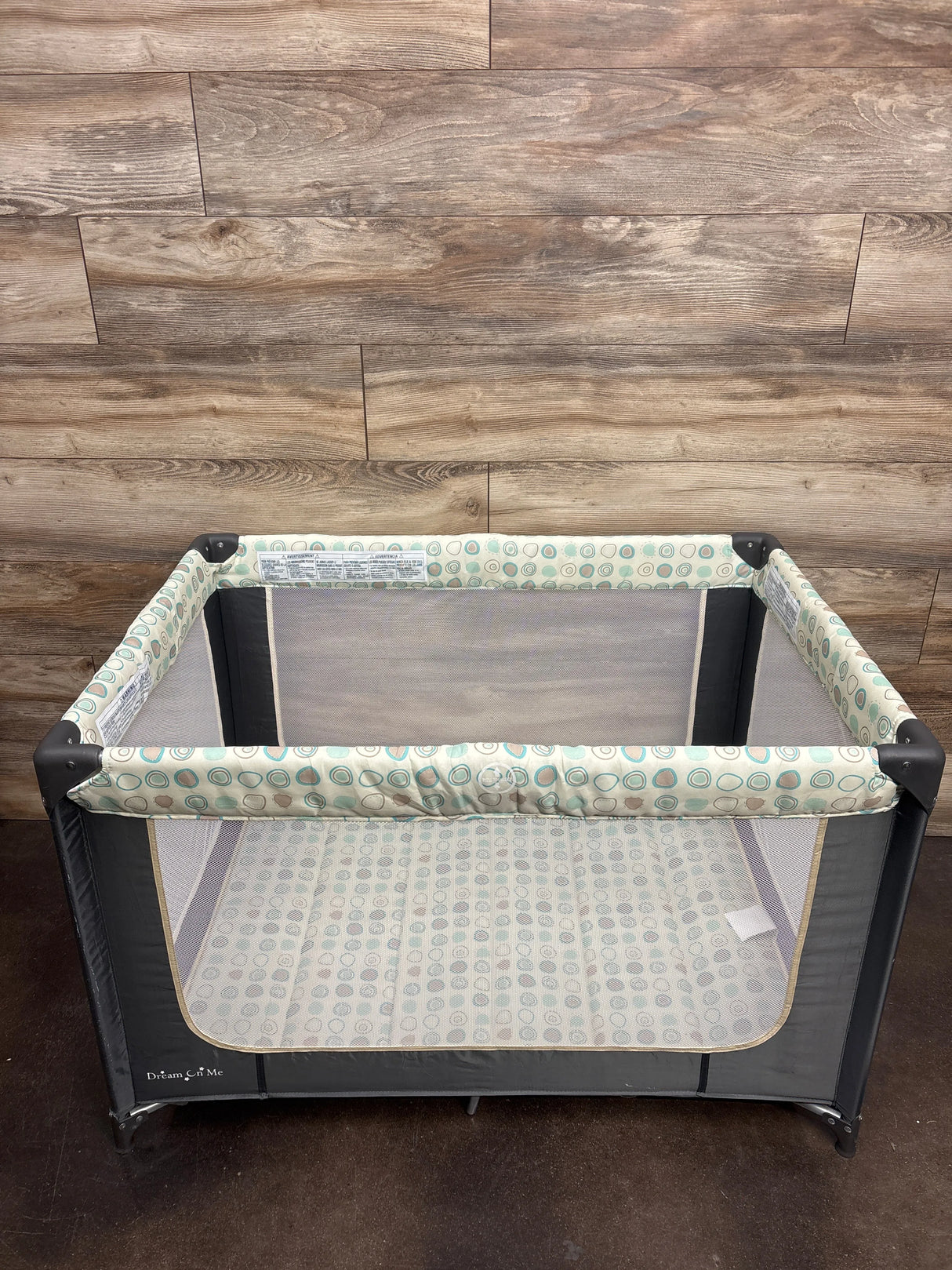 Dream on Me Zodiak Play Yard, Grey