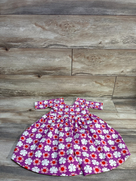 Hanna Andersson Floral Skater Dress Purple sz 4T - Me n Mommy To Be