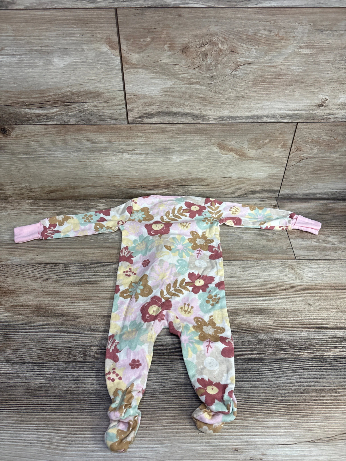 Member's Mark Floral Sleeper Cream sz 3m