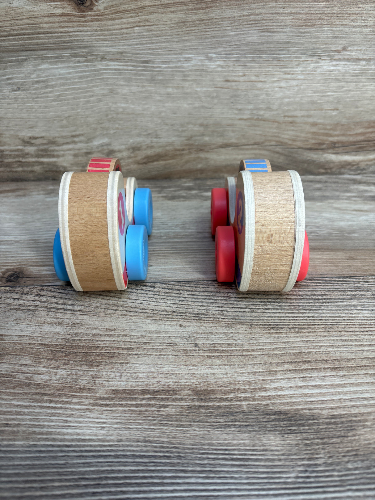 Melissa & Doug GO Tots Wooden Race Cars