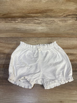 Baby Gap Mix & Match Organic Pull-On Shorts White sz 12-18m